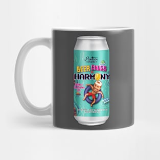 Beer Chugs-n-Harmony Can Art Mug